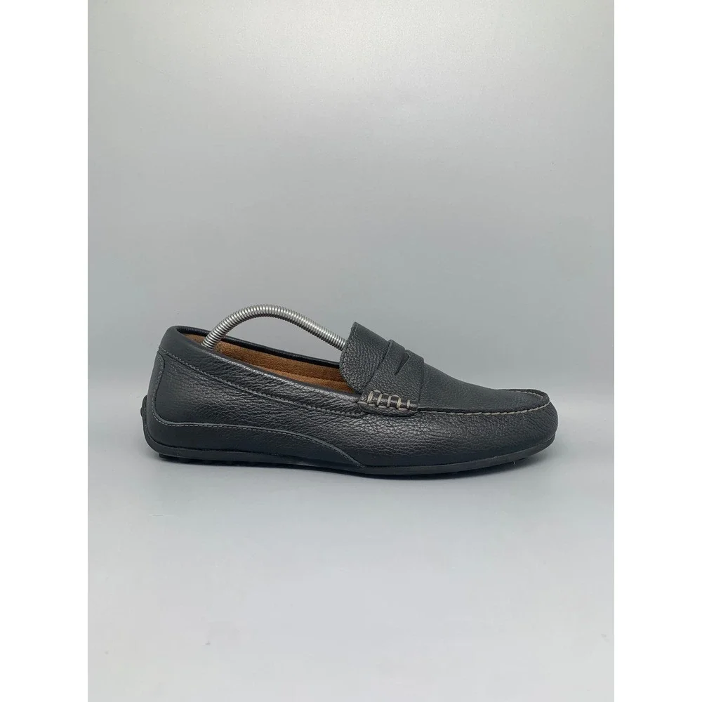 Florsheim Windsor‎ Black Leather Penny Loafers 11845-007 Men's Sz 10.5 M